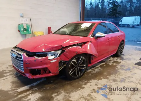 2018 Audi S4 3.0T Premium Plus из США, поврежденный, VIN WAUB4AF41JA002071